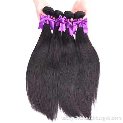 Wholesale Bundle Virgin Hair Vendors Cheap Brazilian Hair Bundles 100% Human Hair Bundles With Lace Frontals